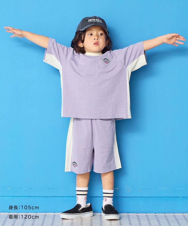 水陸両用 脇切り替えラグランT ｜ トップス ｜ 子供服のセレクト