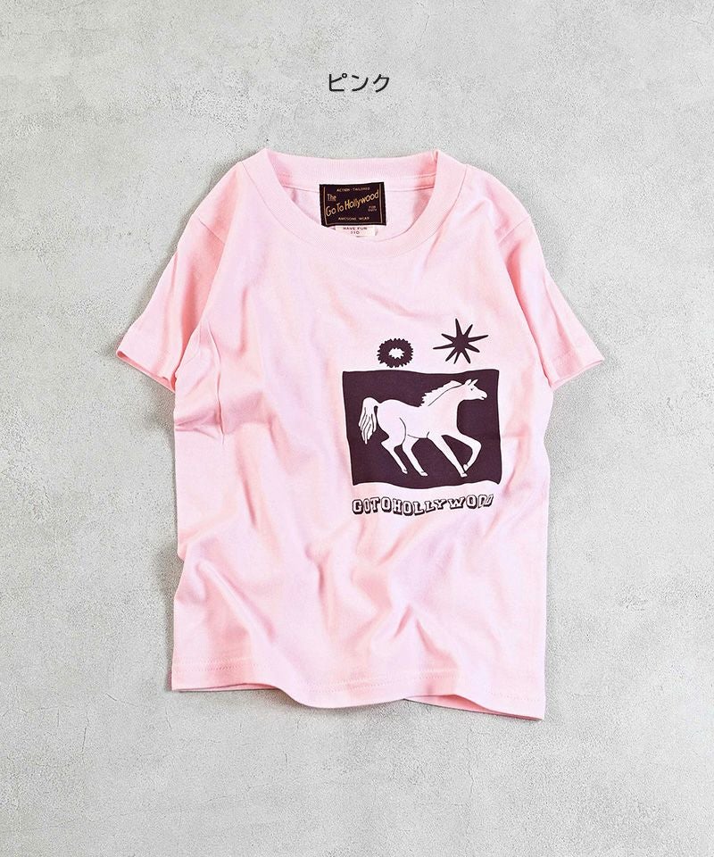 GO TO HOLLYWOOD】スーベニアオマモリ TEE（110～140cm） ｜ トップス