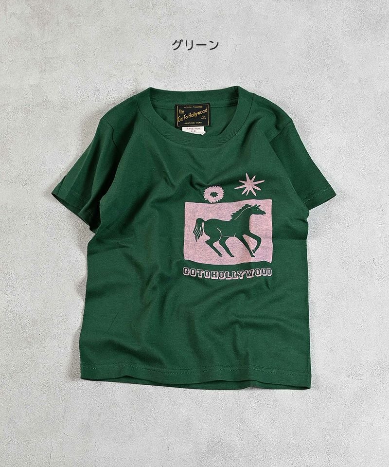 GO TO HOLLYWOOD】スーベニアオマモリ TEE（110～140cm） ｜ トップス