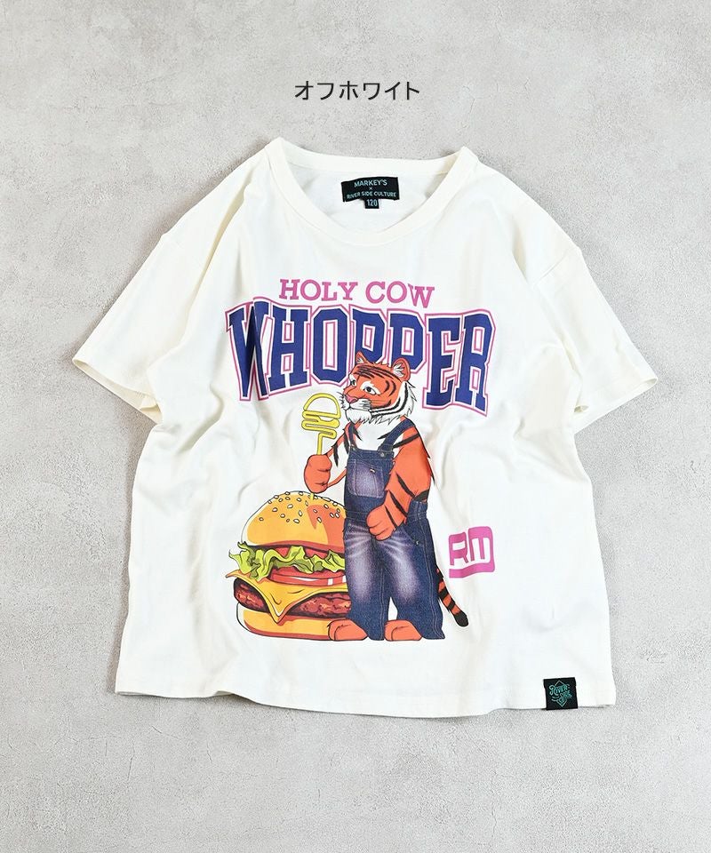MARKEY'S×RSC TIGERプリントTシャツ ｜ トップス ｜ 子供服のセレクト