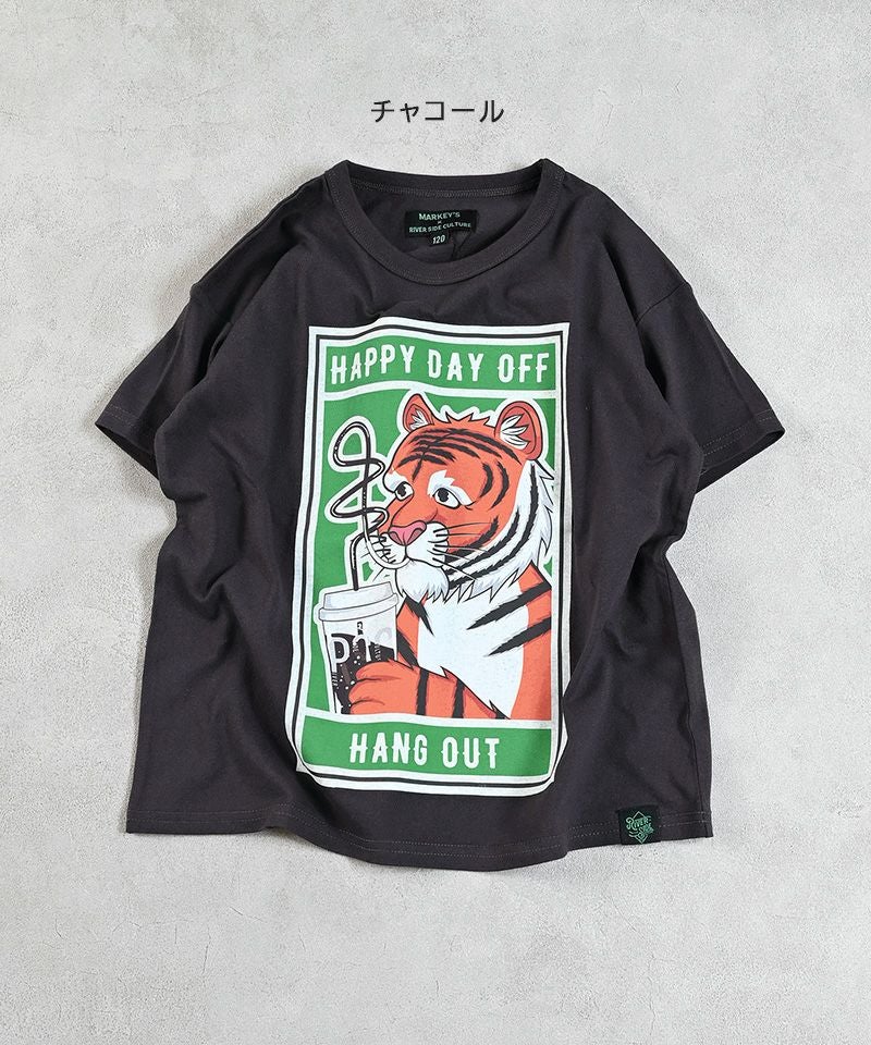 MARKEY'S×RSC TIGERプリントTシャツ ｜ トップス ｜ 子供服のセレクト