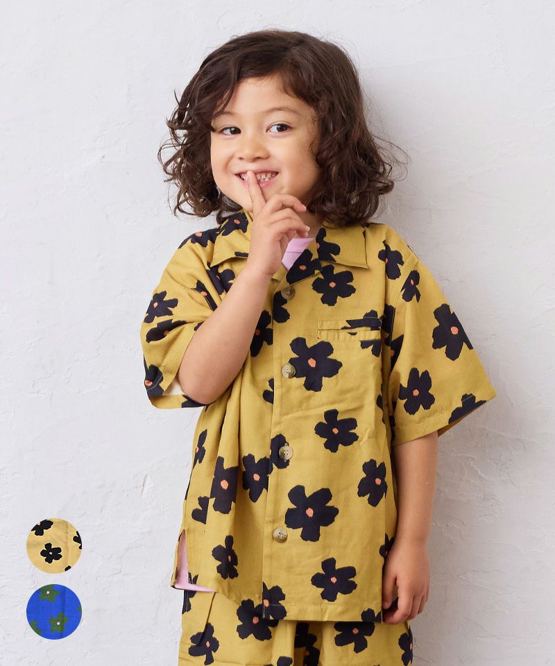 ソウガラオープンカラーハンソデシャツ ｜ トップス ｜ 子供服の