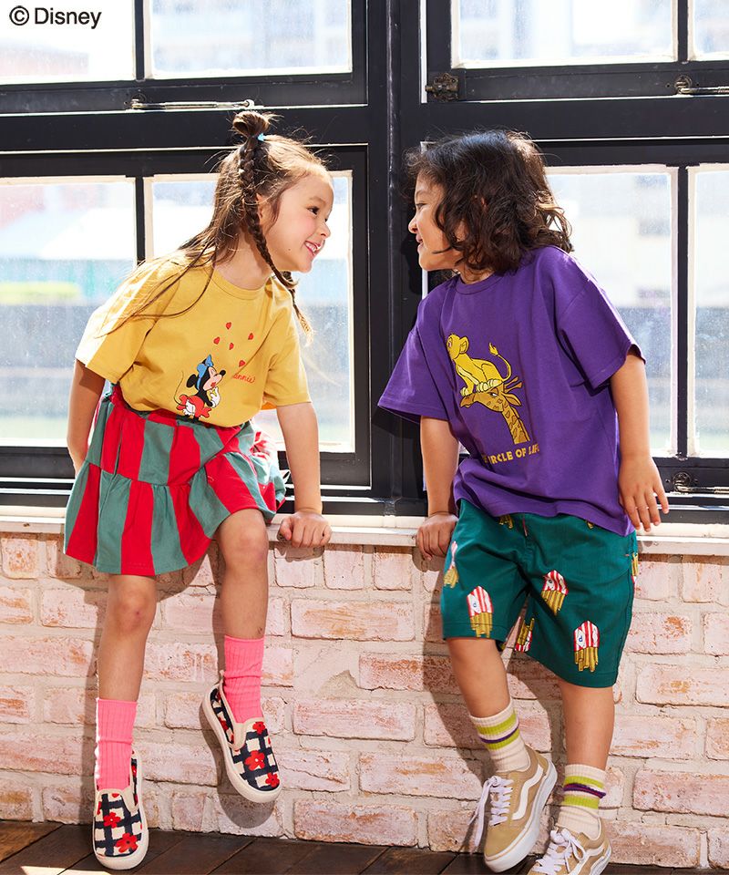TIME SALE】【OUTLET】ディズニープリントTシャツ ｜ トップス ｜ 子供