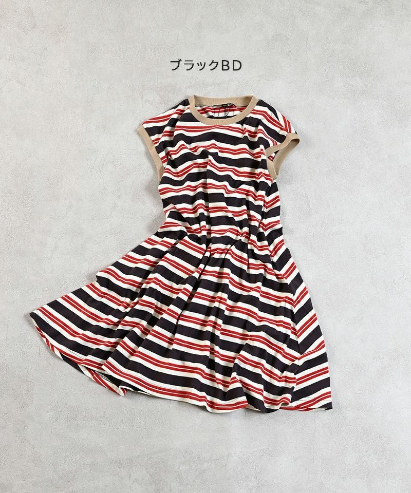 サキゾメボーダーワンピース ｜ ワンピース ｜ 子供服のセレクト