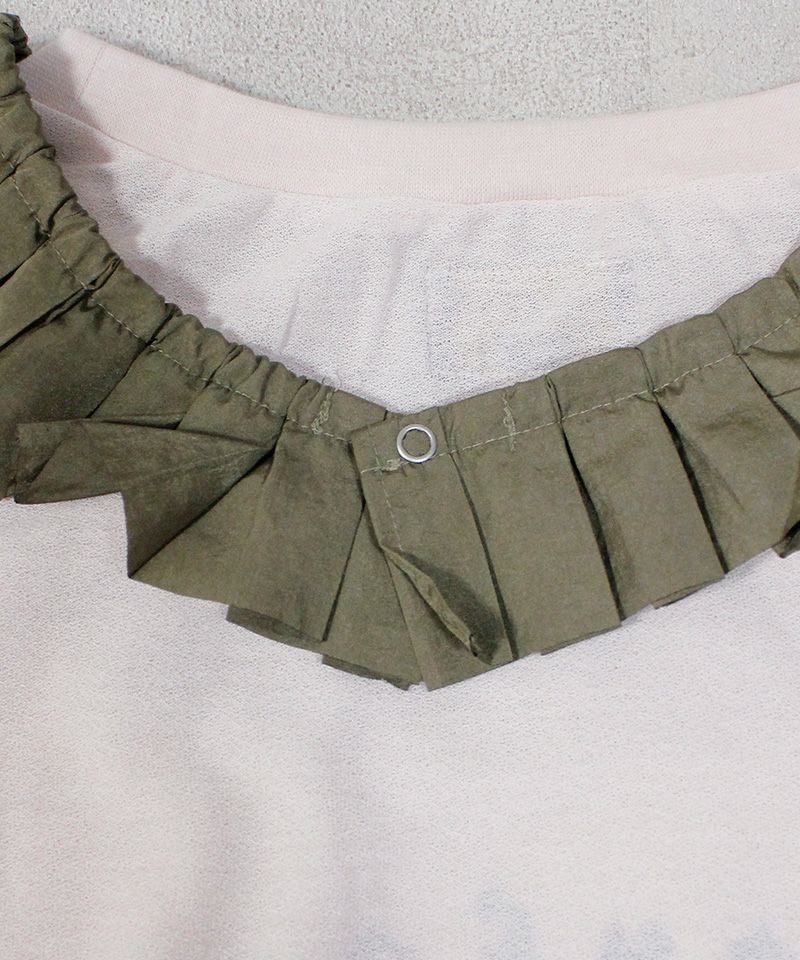 TIME SALE】【OUTLET】ナシジプリーツカラータンクトップ(160cm