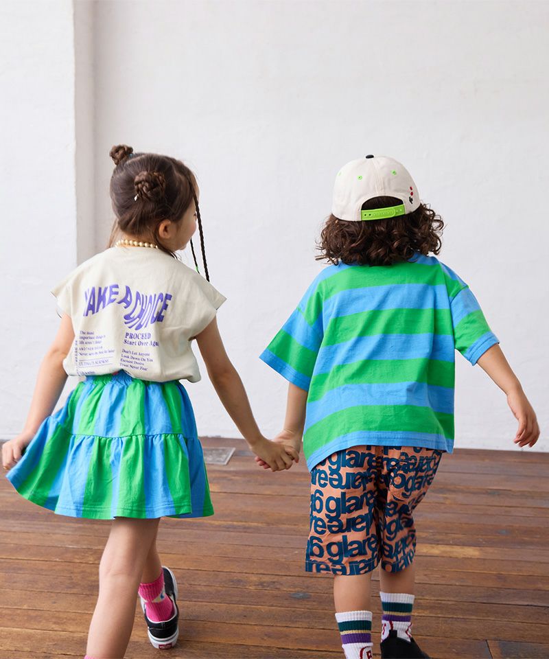ストライプミニスカート ｜ ボトムス ｜ 子供服のセレクトショップ