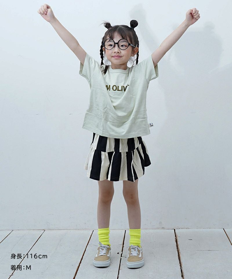 ストライプミニスカート ｜ ボトムス ｜ 子供服のセレクトショップ