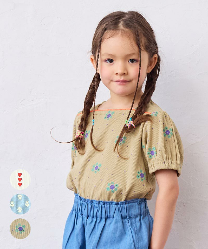 ソウガラパフスリーブカットソー ｜ トップス ｜ 子供服のセレクト
