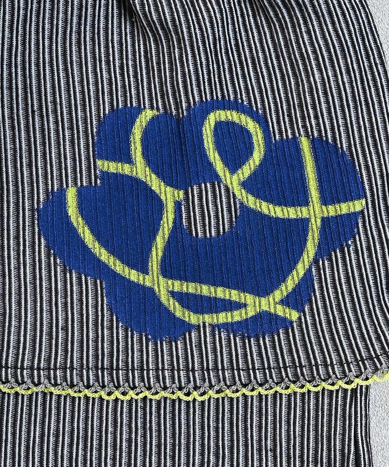 リブモチーフプリントキュロットパンツ ｜ ボトムス ｜ 子供服の