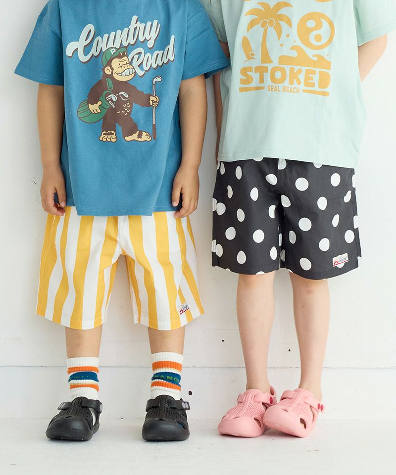 ポプリン総柄ショートパンツ【販売店舗限定アイテム】 | ボトムス ポプリン総柄ショートパンツ【販売店舗限定アイテム】 | ボトムス