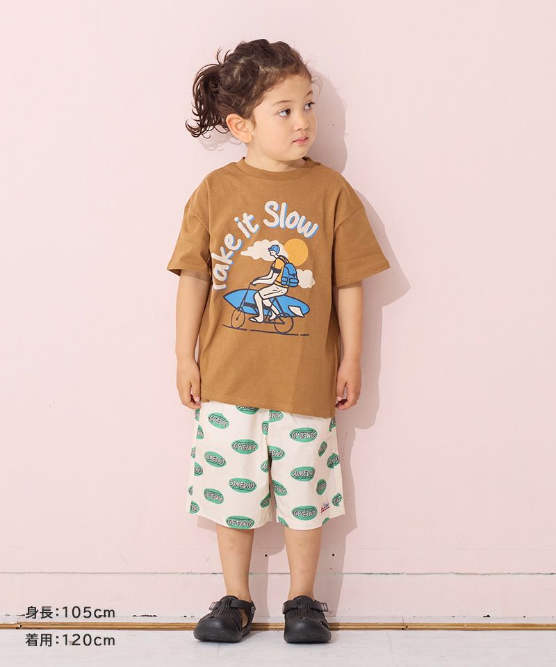 ポプリン総柄ショートパンツ【販売店舗限定アイテム】 ｜ ボトムス
