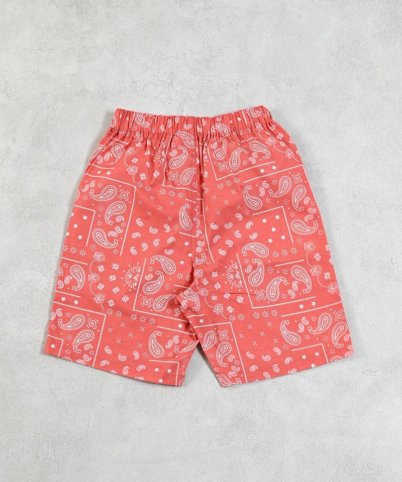 TIME SALE】ポプリン総柄ショートパンツ【販売店舗限定アイテム