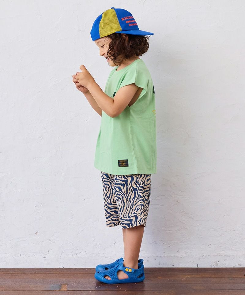 TIME SALE】ゼンゴプリントノースリーブTシャツ ｜ トップス ｜ 子供服