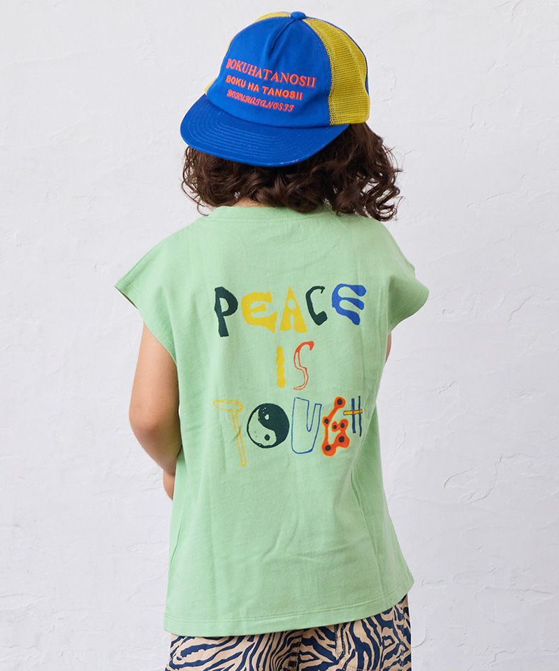 TIME SALE】ゼンゴプリントノースリーブTシャツ ｜ トップス ｜ 子供服