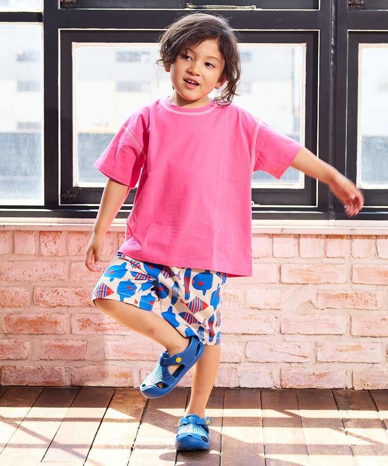 ステッチバイカラーTシャツ ｜ トップス ｜ 子供服のセレクトショップ