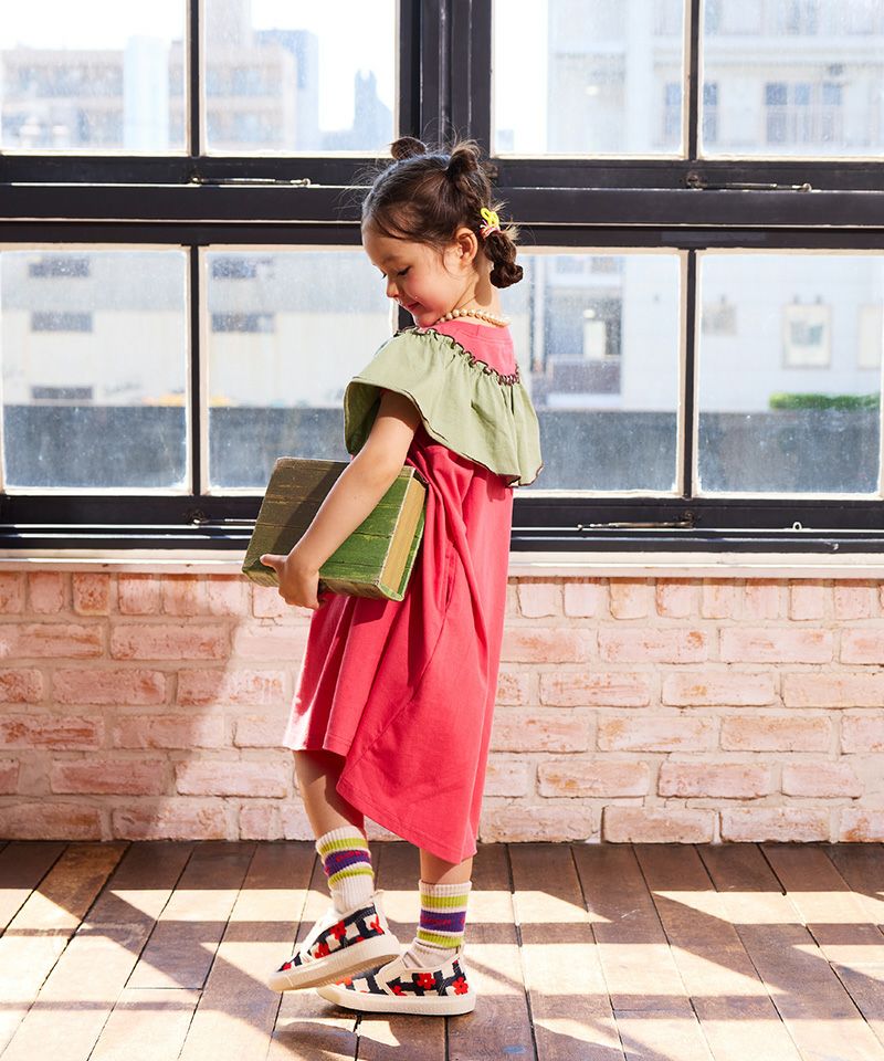 フリルカラータンクトップワンピース ｜ ワンピース ｜ 子供服の