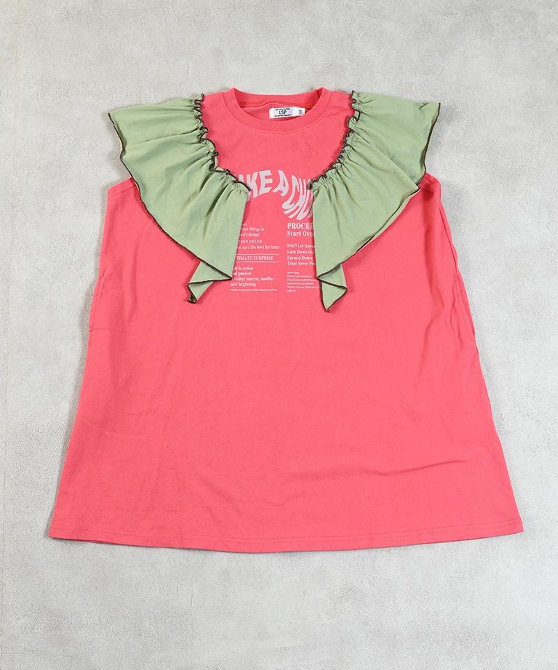 フリルカラータンクトップワンピース ｜ ワンピース ｜ 子供服の