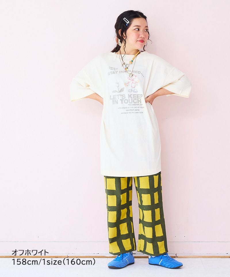 グラフィックプリントビッグTシャツ(160cmのみ) ｜ トップス ｜ 子供服