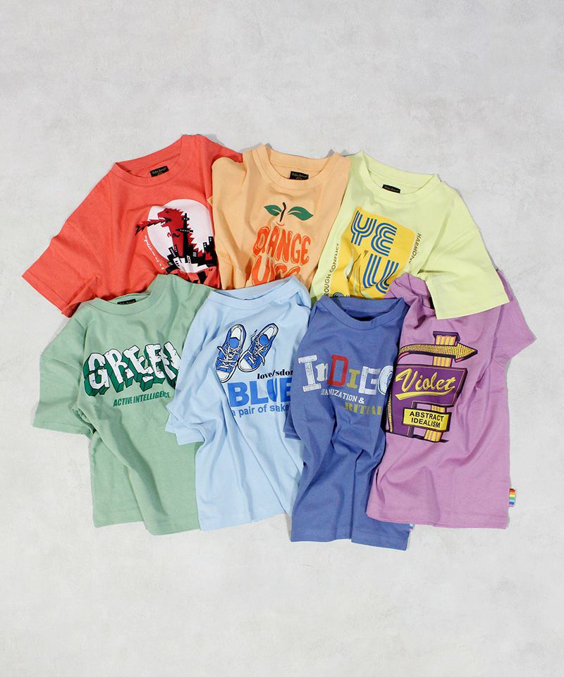 TIME SALE】【OUTLET】RAINBOW COLOR Tee ｜ トップス ｜ 子供服の