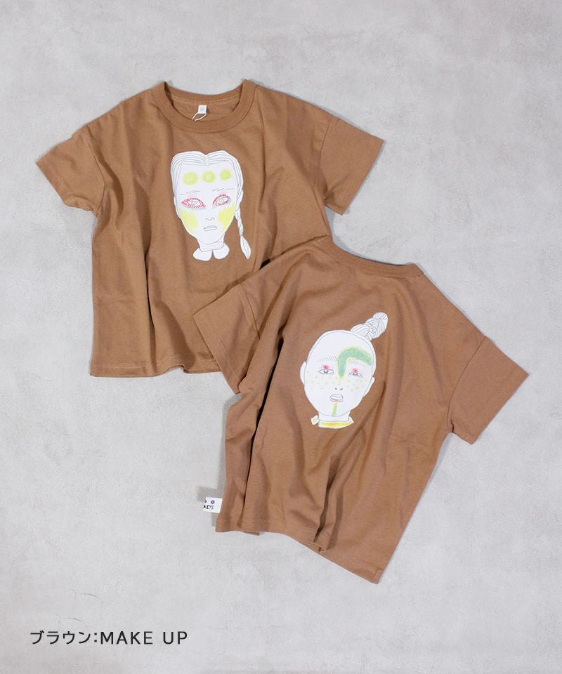 マエウシロプリントTシャツ ｜ トップス ｜ 子供服のセレクトショップ