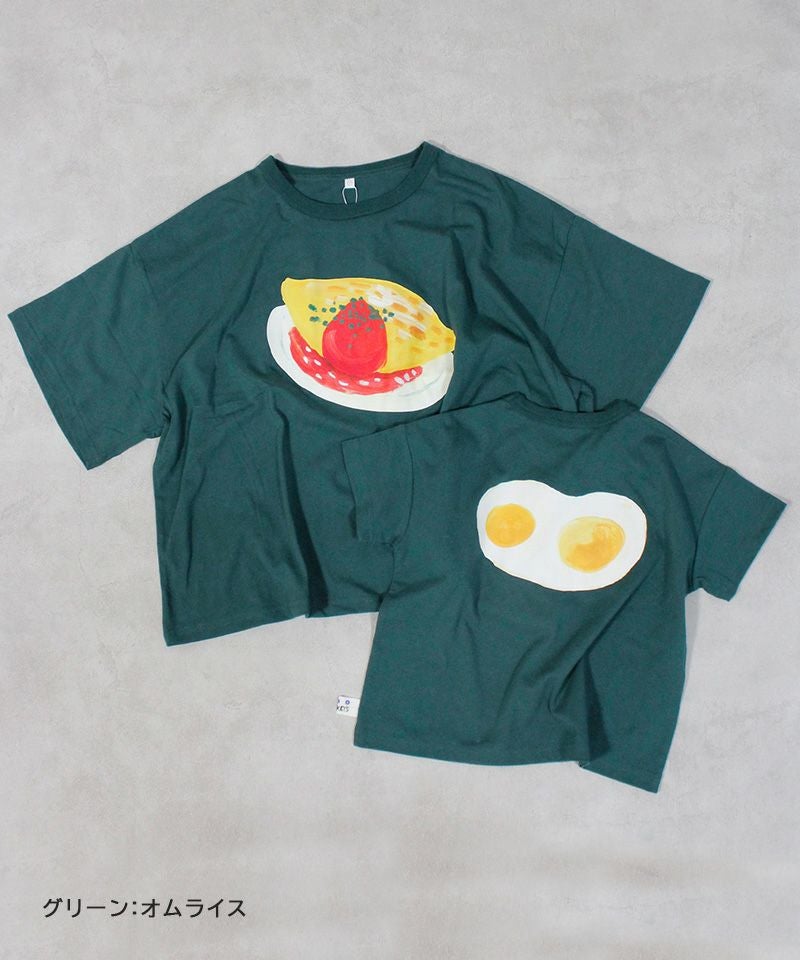 マエウシロプリントTシャツ(160cm) ｜ トップス ｜ 子供服のセレクト