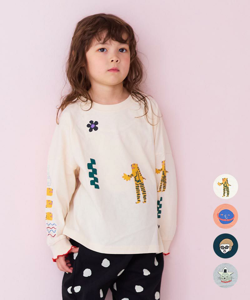 ソデリブビッグロンT ｜ トップス ｜ 子供服のセレクトショップ