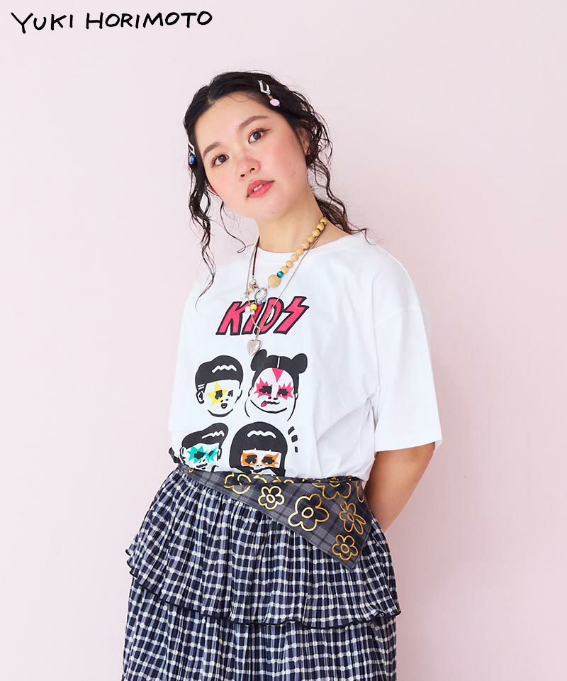 別注】yuki horimoto S／S Tee／大人サイズ ｜ トップス ｜ 子供服の