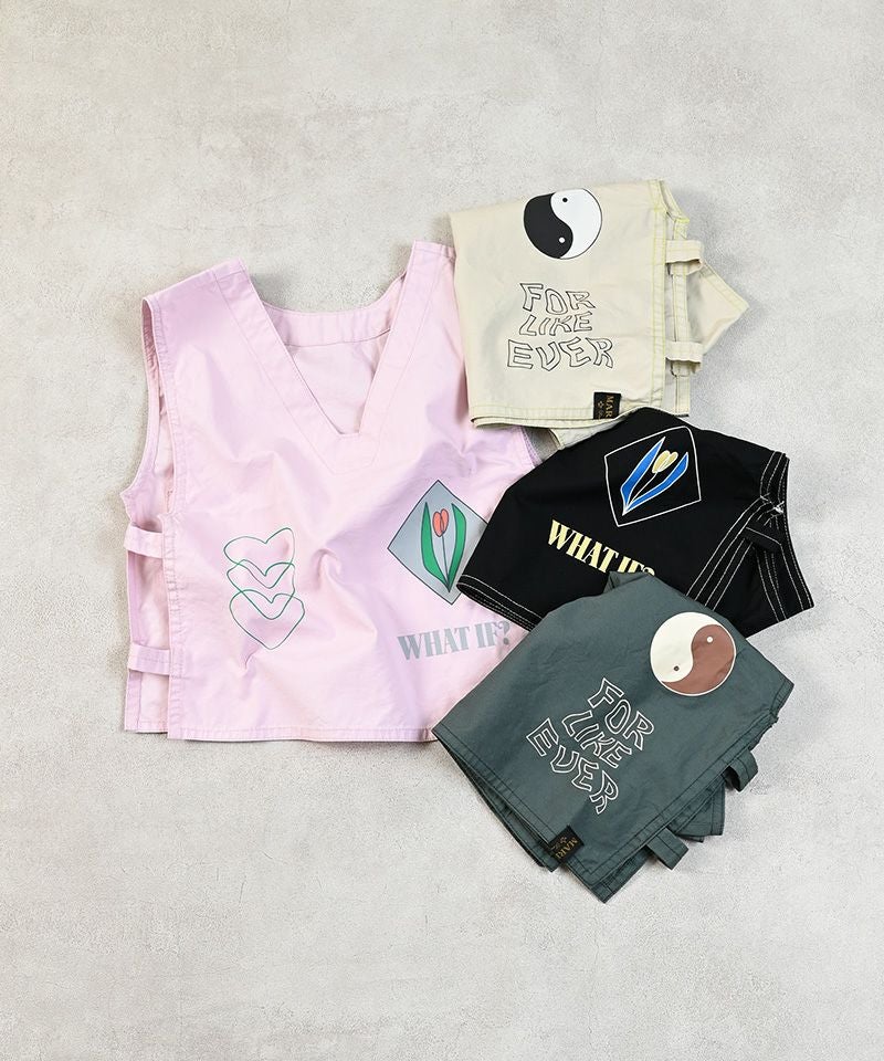 ツイルプリントベスト ｜ トップス ｜ 子供服のセレクトショップ