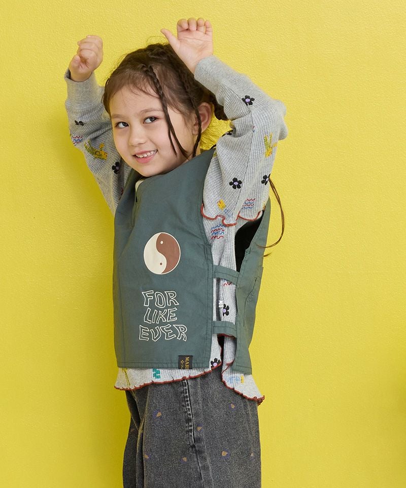ツイルプリントベスト ｜ トップス ｜ 子供服のセレクトショップ