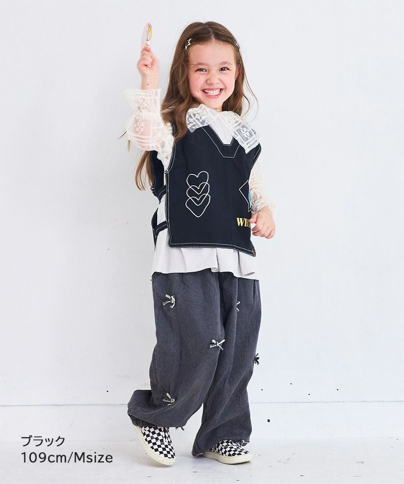 子供服 ツイルプリントベスト ｜ トップス ｜ 子供服のセレクトショップ