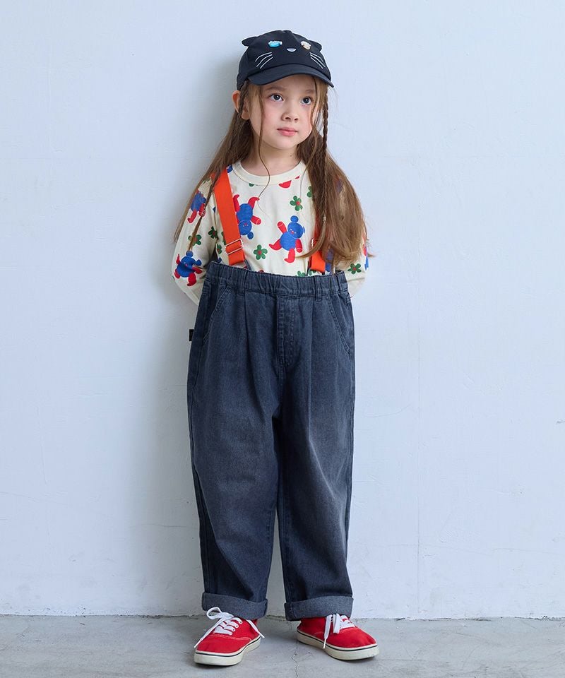 デニムエヴォルブサロペット ｜ ボトムス ｜ 子供服のセレクトショップ