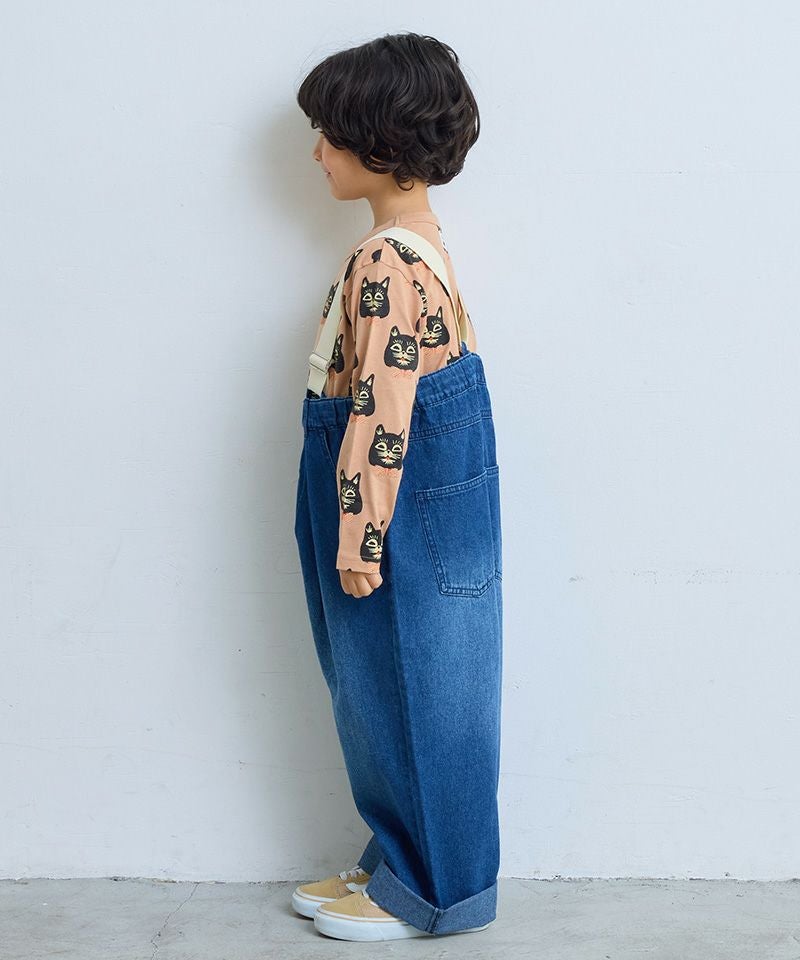 デニムエヴォルブサロペット ｜ ボトムス ｜ 子供服のセレクトショップ