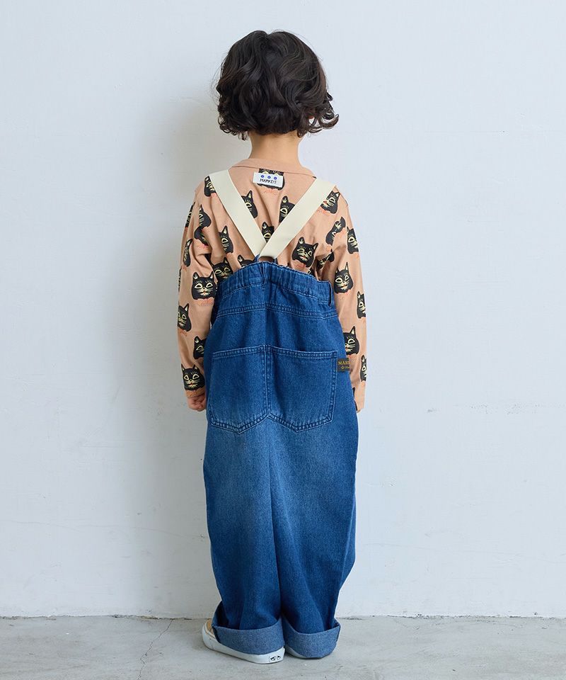 デニムエヴォルブサロペット ｜ ボトムス ｜ 子供服のセレクトショップ
