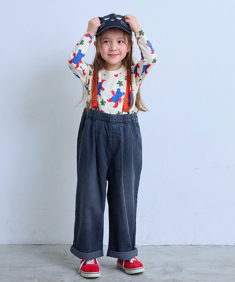 デニムエヴォルブサロペット ｜ ボトムス ｜ 子供服のセレクトショップ