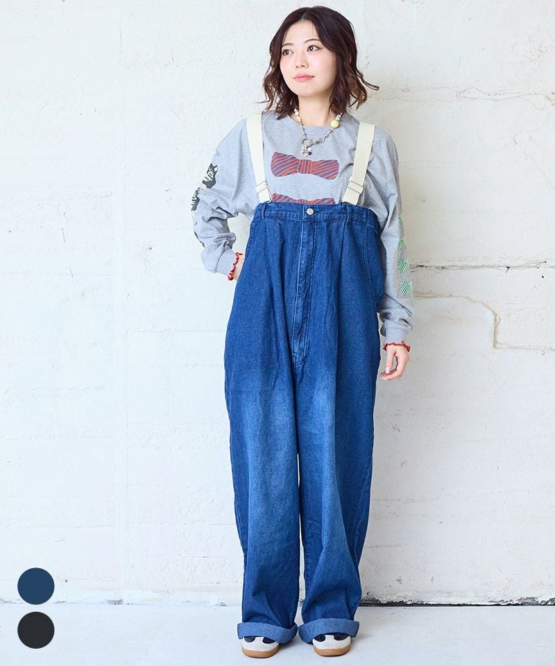 デニムエヴォルブサロペット / 大人サイズ ｜ ボトムス ｜ 子供服の