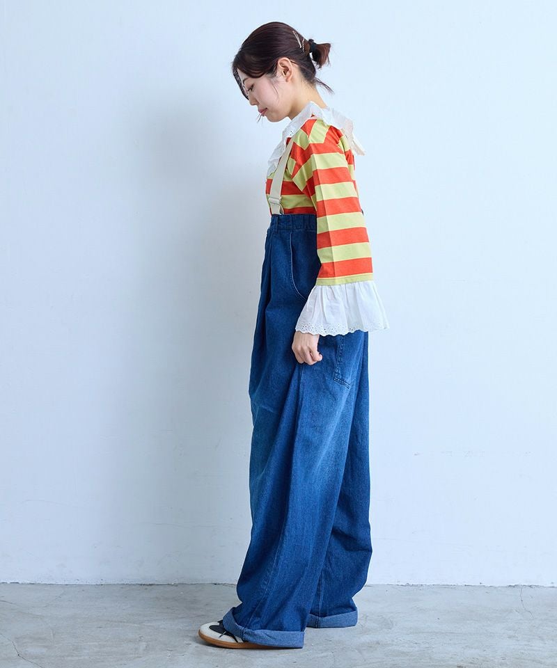 デニムエヴォルブサロペット / 大人サイズ ｜ ボトムス ｜ 子供服の