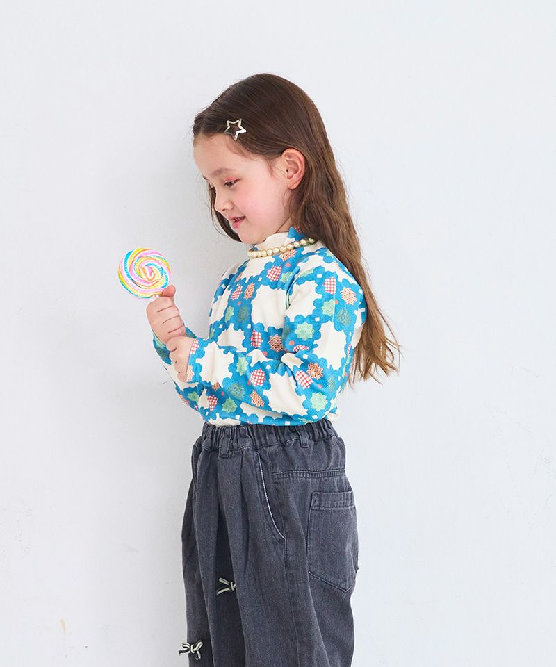 ハイネックストレッチカットソー ｜ トップス ｜ 子供服のセレクト