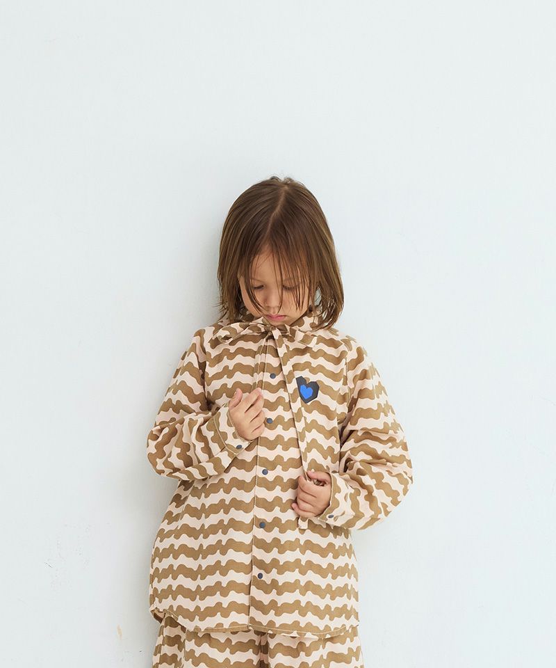 リボンタイラグランシャツ ｜ トップス ｜ 子供服のセレクトショップ