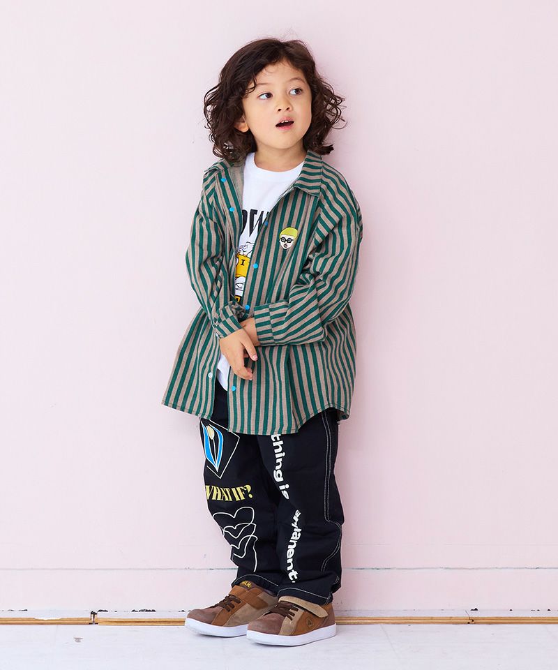 リボンタイラグランシャツ ｜ トップス ｜ 子供服のセレクトショップ