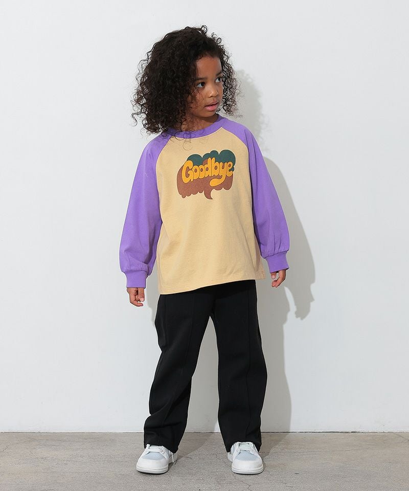 ぷりんブリーズ Tシャツパンツ マーキーズTシャツ パンツ150サイズ goodbyeプリントラグランTシャツ ｜ トップス ｜ 子供服のセレクト