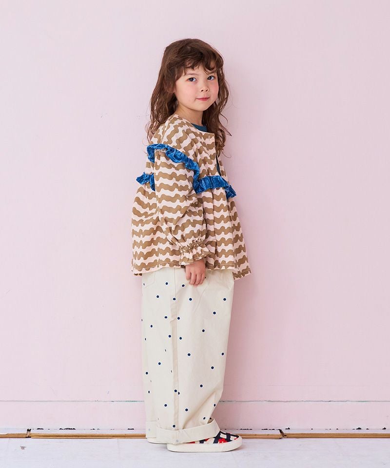 スクエアフリル2wayブラウス ｜ トップス ｜ 子供服のセレクトショップ
