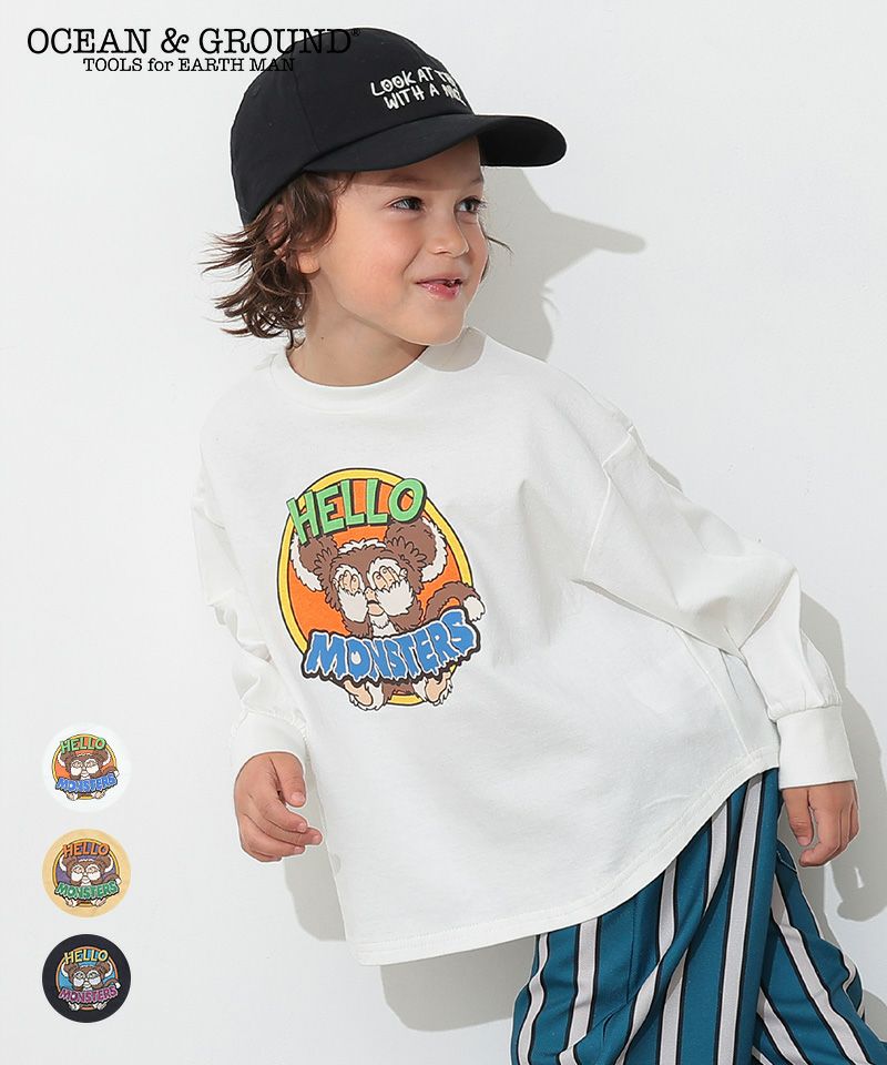HELLO MONSTERSプリントTシャツ ｜ トップス ｜ 子供服のセレクト