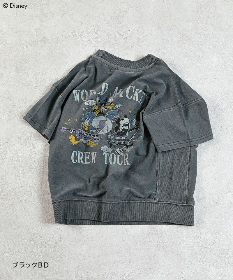 ピグメントロックミッキースウェットT ｜ トップス ｜ 子供服の