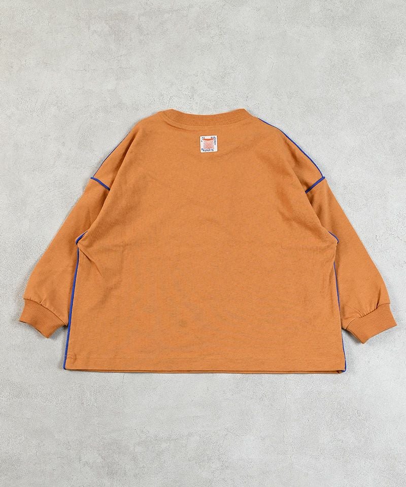 バイカラーラインロンT ｜ トップス ｜ 子供服のセレクトショップ