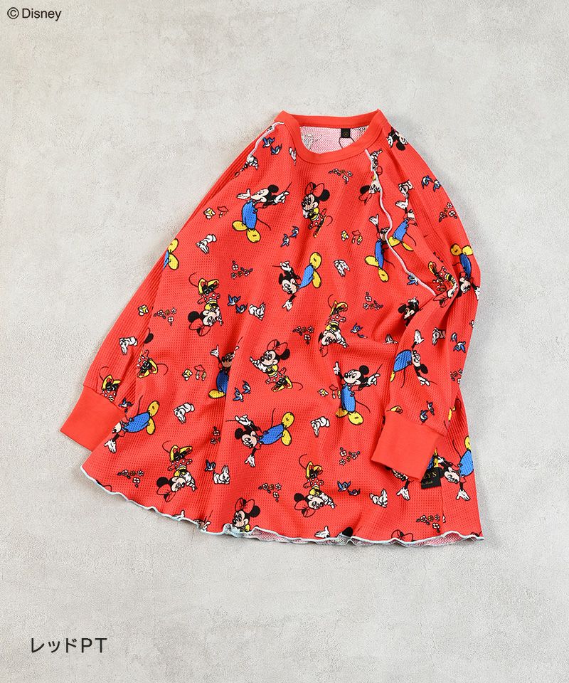 別注】ミッキーマウスワッフルビッグロンT ｜ トップス ｜ 子供服の