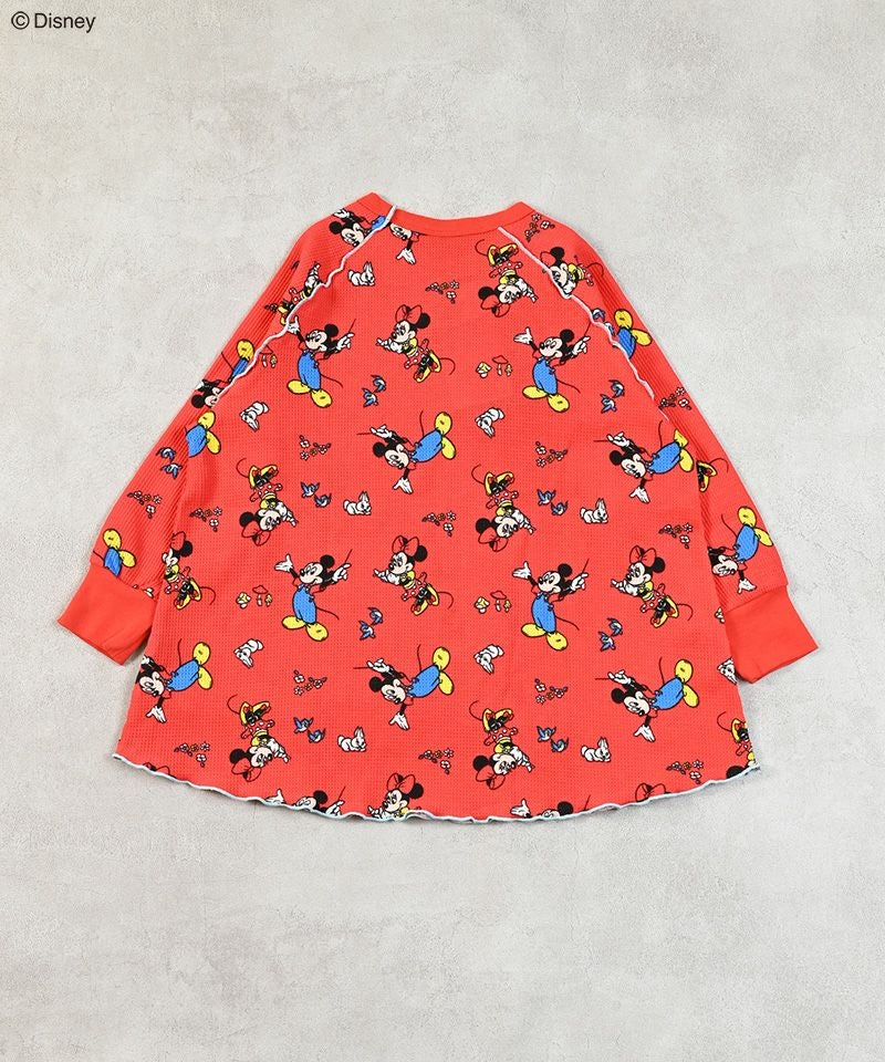 別注】ミッキーマウスワッフルビッグロンT ｜ トップス ｜ 子供服の