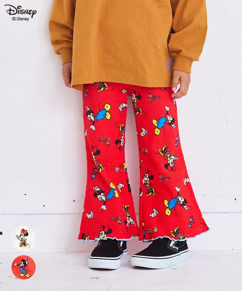 別注】ミッキーマウスワッフルフレアーパンツ ｜ ボトムス ｜ 子供服の