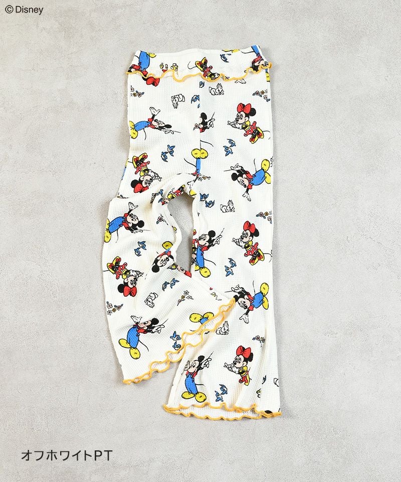 別注】ミッキーマウスワッフルフレアーパンツ ｜ ボトムス ｜ 子供服の