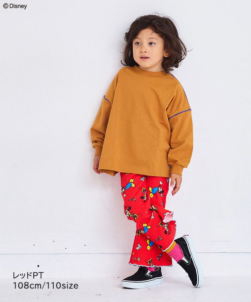別注】ミッキーマウスワッフルフレアーパンツ ｜ ボトムス ｜ 子供服の