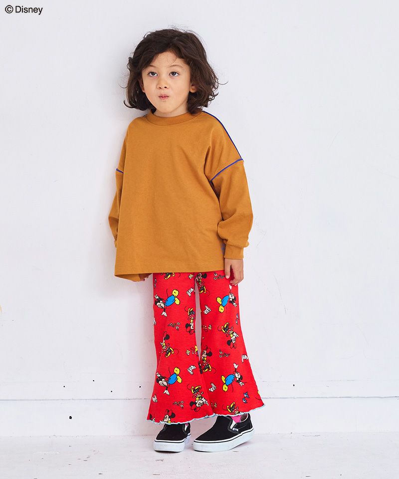 別注】ミッキーマウスワッフルフレアーパンツ ｜ ボトムス ｜ 子供服の